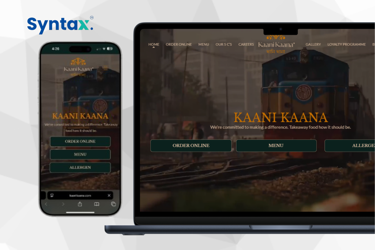 Kaanikaana.com – Online Takeaway Ordering & Customer Experience Platform